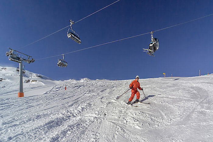 Skifahren in Bayern